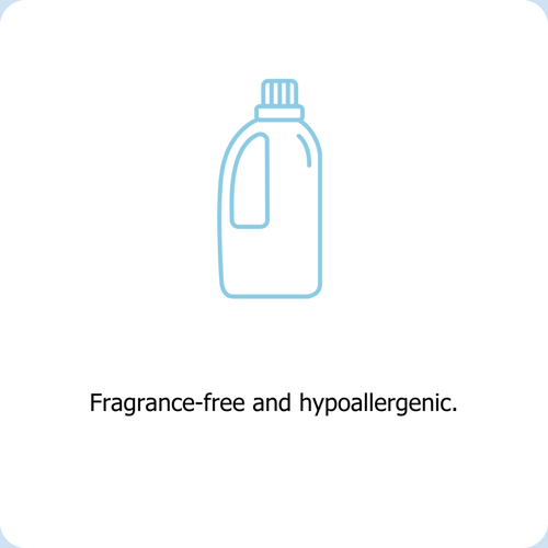 The detergent Clean Kokos uses is fragrance-free and hypoallergenic.