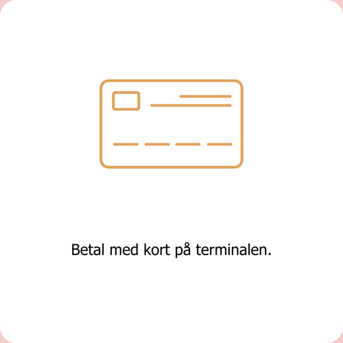 Hos Clean Kokos sine selvbetjente vaskerier kan du betale med kort på terminalen. 