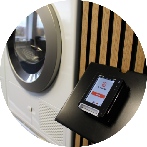 Hos Clean Kokos kan du betale med kort eller app. Hos Clean Kokos kan du betale med kort eller app.