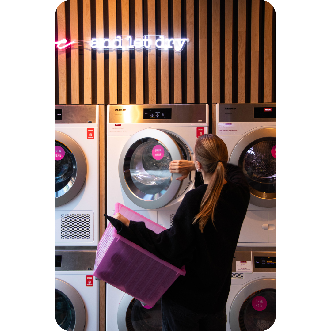 Get started with Clean Kokos laundromat.